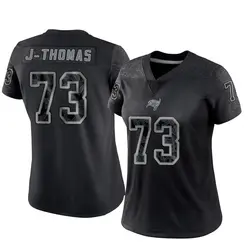 Nike Dvon J-Thomas Tampa Bay Buccaneers Limited Black Reflective Jersey - Women's