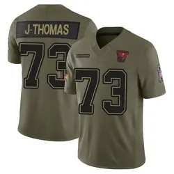Nike Dvon J-Thomas Tampa Bay Buccaneers Limited Olive 2025 Salute to Service Jersey - Men's