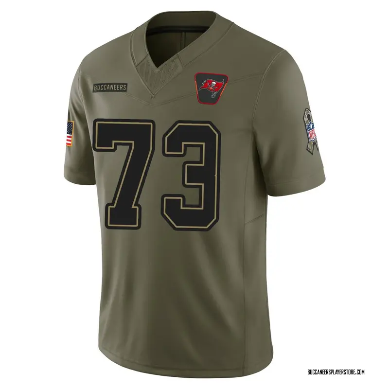 Nike Dvon J-Thomas Tampa Bay Buccaneers Limited Olive 2025 Salute to Service Jersey - Men's