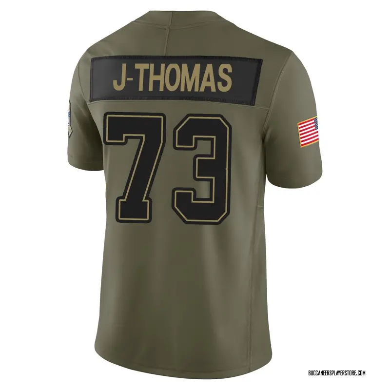 Nike Dvon J-Thomas Tampa Bay Buccaneers Limited Olive 2025 Salute to Service Jersey - Men's