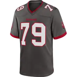 Nike Elijah Klein Tampa Bay Buccaneers Game Pewter Alternate Jersey - Men's