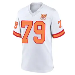 Nike Elijah Klein Tampa Bay Buccaneers Game White '76 50th Season Jersey - Youth
