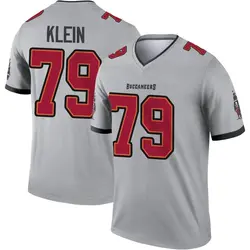 Nike Elijah Klein Tampa Bay Buccaneers Legend Gray Inverted Jersey - Youth