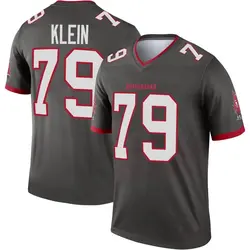Nike Elijah Klein Tampa Bay Buccaneers Legend Pewter Alternate Jersey - Men's