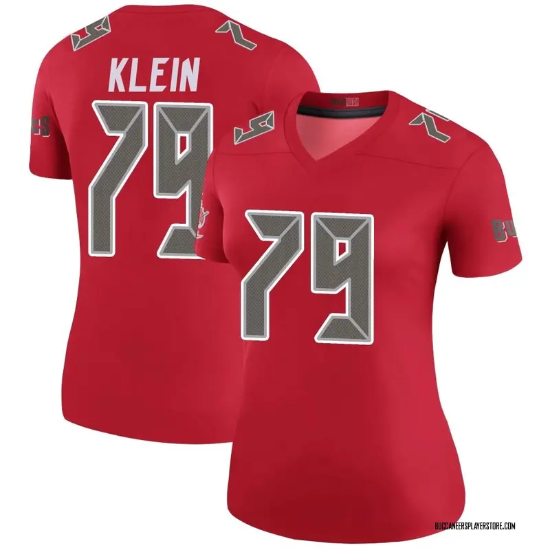Nike Elijah Klein Tampa Bay Buccaneers Legend Red Color Rush Jersey - Women's