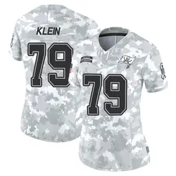 Nike Elijah Klein Tampa Bay Buccaneers Limited Arctic Camo 2024 Salute to Service Jersey - Women's