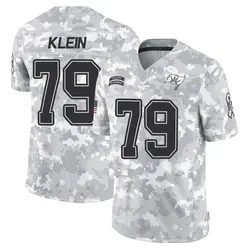 Nike Elijah Klein Tampa Bay Buccaneers Limited Arctic Camo 2024 Salute to Service Jersey - Youth