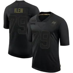 Nike Elijah Klein Tampa Bay Buccaneers Limited Black 2020 Salute To Service Jersey - Men's