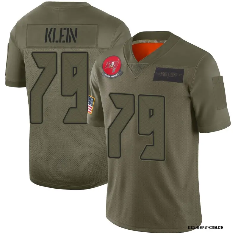 Nike Elijah Klein Tampa Bay Buccaneers Limited Camo 2019 Salute to Service Jersey - Men's