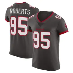 Nike Elijah Roberts Tampa Bay Buccaneers Elite Pewter Alternate Vapor Jersey - Men's