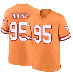 Nike Elijah Roberts Tampa Bay Buccaneers Game Orange Throwback Jersey - Men's
