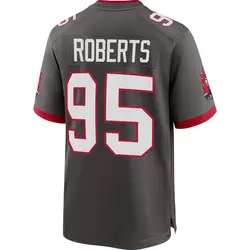 Nike Elijah Roberts Tampa Bay Buccaneers Game Pewter Alternate Jersey - Men's
