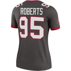 Nike Elijah Roberts Tampa Bay Buccaneers Legend Pewter Alternate Jersey - Women's