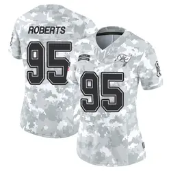 Nike Elijah Roberts Tampa Bay Buccaneers Limited Arctic Camo 2024 Salute to Service Jersey - Women's