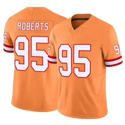 Nike Elijah Roberts Tampa Bay Buccaneers Limited Orange Vapor F.U.S.E. Jersey - Men's