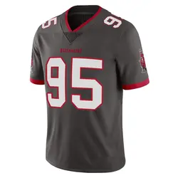 Nike Elijah Roberts Tampa Bay Buccaneers Limited Pewter Alternate Vapor Jersey - Men's