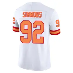 Nike Elijah Simmons Tampa Bay Buccaneers Limited White '76 Vapor F.U.S.E. Jersey - Youth