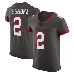 Nike Emeka Egbuka Tampa Bay Buccaneers Elite Pewter Alternate Vapor Jersey - Men's