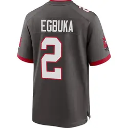 Nike Emeka Egbuka Tampa Bay Buccaneers Game Pewter Alternate Jersey - Youth