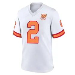 Nike Emeka Egbuka Tampa Bay Buccaneers Game White '76 50th Season Jersey - Youth