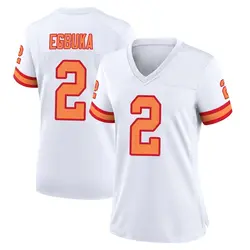Nike Emeka Egbuka Tampa Bay Buccaneers Game White '76 Jersey - Women's