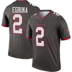 Nike Emeka Egbuka Tampa Bay Buccaneers Legend Pewter Alternate Jersey - Youth