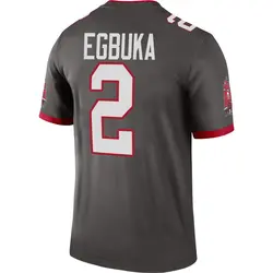 Nike Emeka Egbuka Tampa Bay Buccaneers Legend Pewter Alternate Jersey - Youth
