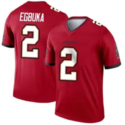 Nike Emeka Egbuka Tampa Bay Buccaneers Legend Red Jersey - Men's