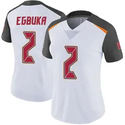 Nike Emeka Egbuka Tampa Bay Buccaneers Limited White Vapor Untouchable Jersey - Women's