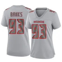 Nike Eric Banks Tampa Bay Buccaneers Game Gray Atmosphere Fashion Jersey - Women's