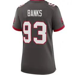 Nike Eric Banks Tampa Bay Buccaneers Game Pewter Alternate Jersey - Women's