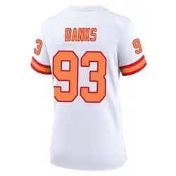 Nike Eric Banks Tampa Bay Buccaneers Game White '76 Jersey - Women's