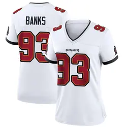 Nike Eric Banks Tampa Bay Buccaneers Game White Jersey - Women's