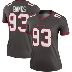 Nike Eric Banks Tampa Bay Buccaneers Legend Pewter Alternate Jersey - Women's