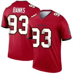 Nike Eric Banks Tampa Bay Buccaneers Legend Red Jersey - Youth
