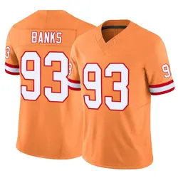 Nike Eric Banks Tampa Bay Buccaneers Limited Orange Vapor F.U.S.E. Jersey - Men's