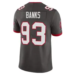 Nike Eric Banks Tampa Bay Buccaneers Limited Pewter Alternate Vapor Jersey - Men's