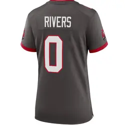 Nike Eric Rivers Tampa Bay Buccaneers Game Pewter Alternate Jersey - Women's