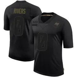 Nike Eric Rivers Tampa Bay Buccaneers Limited Black 2020 Salute To Service Jersey - Men's
