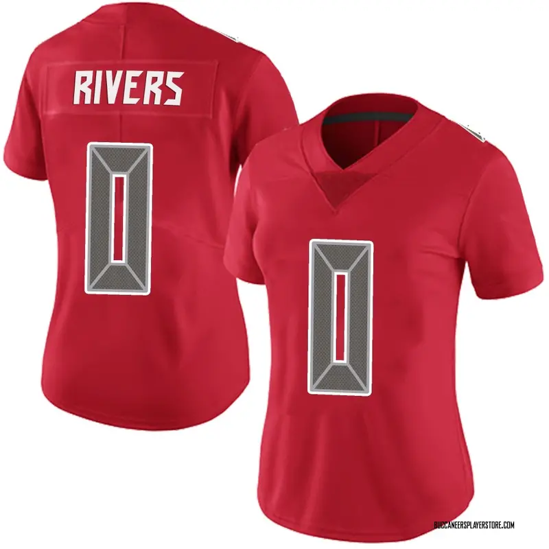 Nike Eric Rivers Tampa Bay Buccaneers Limited Red Team Color Vapor Untouchable Jersey - Women's
