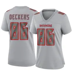 Nike Evan Deckers Tampa Bay Buccaneers Game Gray Atmosphere Fashion Jersey - Women's