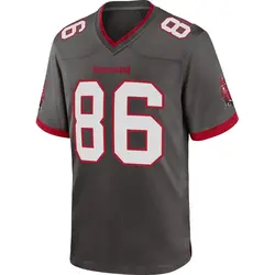 Nike Evan Deckers Tampa Bay Buccaneers Game Pewter Alternate Jersey - Men's