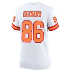 Nike Evan Deckers Tampa Bay Buccaneers Game White '76 50th Season Jersey - Women's