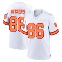 Nike Evan Deckers Tampa Bay Buccaneers Game White '76 Jersey - Men's