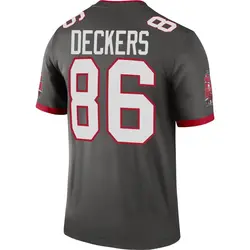 Nike Evan Deckers Tampa Bay Buccaneers Legend Pewter Alternate Jersey - Youth