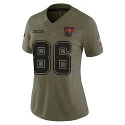 Nike Evan Deckers Tampa Bay Buccaneers Limited Olive 2025 Salute to Service Jersey - Women's