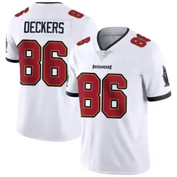 Nike Evan Deckers Tampa Bay Buccaneers Limited White Vapor Untouchable Jersey - Men's