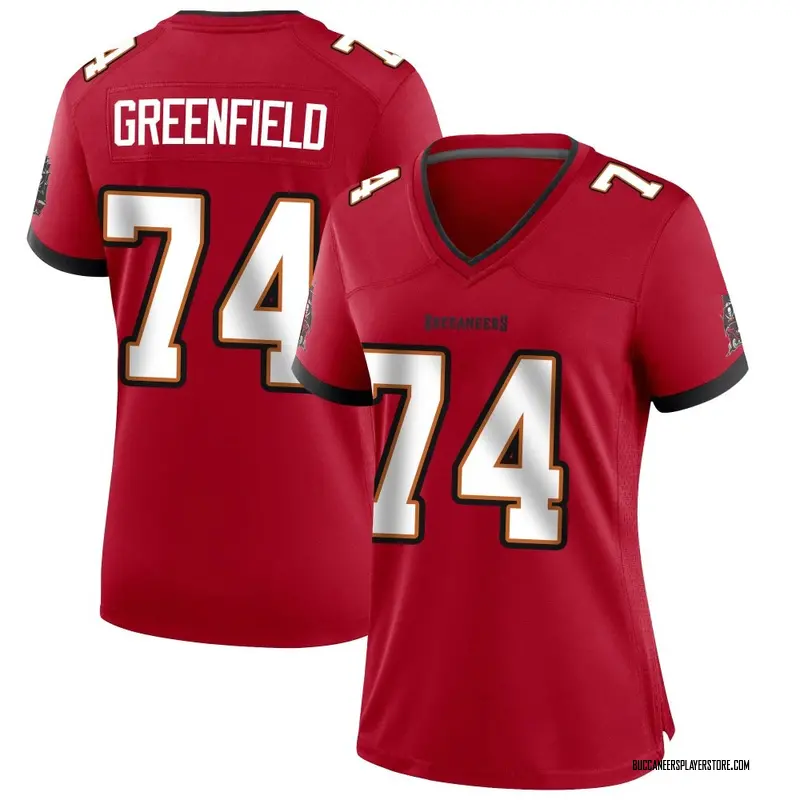 Nike Garret Greenfield Tampa Bay Buccaneers Game Green Red Team Color Jersey - Women's