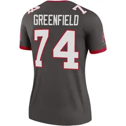 Nike Garret Greenfield Tampa Bay Buccaneers Legend Green Pewter Alternate Jersey - Women's