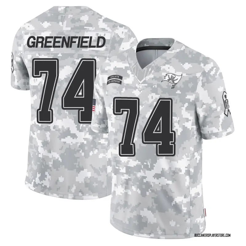 Nike Garret Greenfield Tampa Bay Buccaneers Limited Arctic Camo 2024 Salute to Service Jersey - Youth
